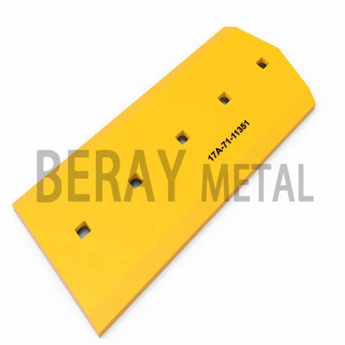 17A-71-11351 buldozera Komatsu D155 griešanas malām un gala uzgaļiem