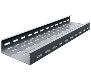 Kabeļu atbalsta paplātes platums 100 mm cinkots tērauds