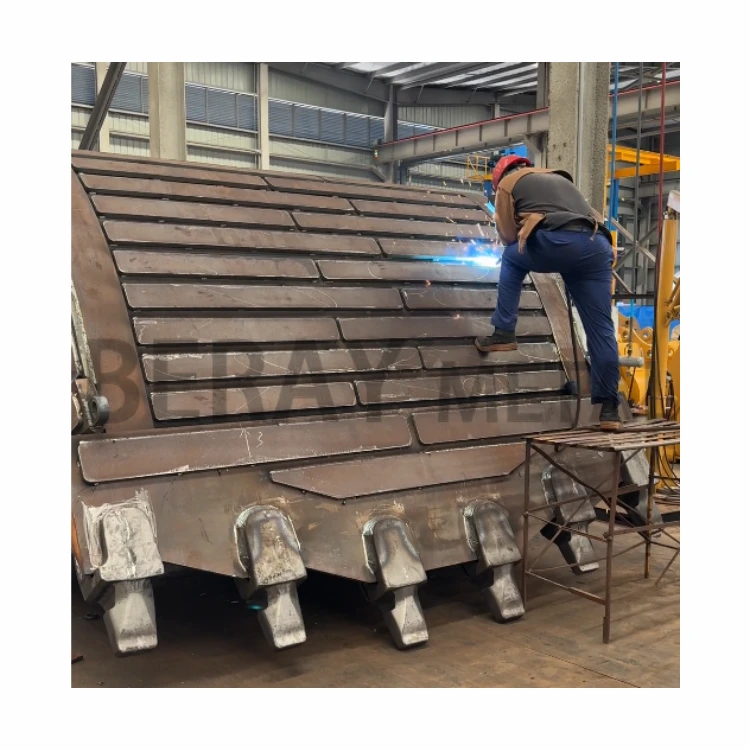 Mining Shovels Bucket 6020B For CAT Capacity 12m3
